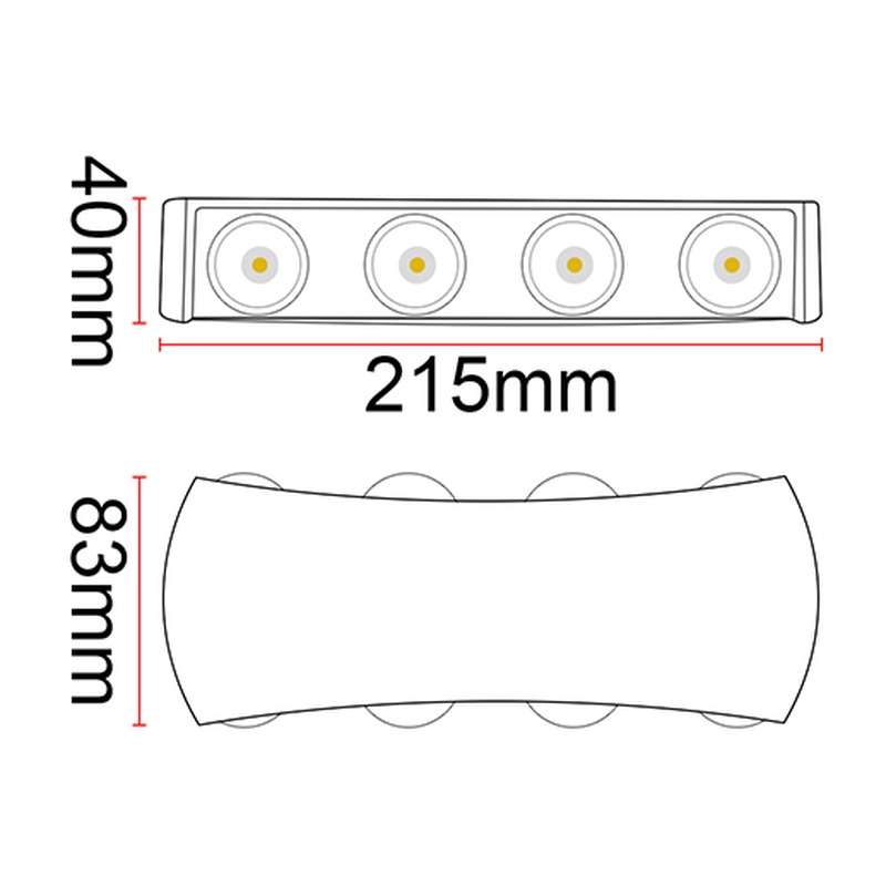 Applique DILIQUART 110Lm/W AC85-265V - image secondaire