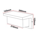 Applique DILISHIELD A31 12W 80Lm/W AC85-265V - image secondaire