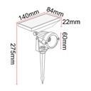 Garden Solaire DILIBEANIE 5W 70Lm/W - image secondaire