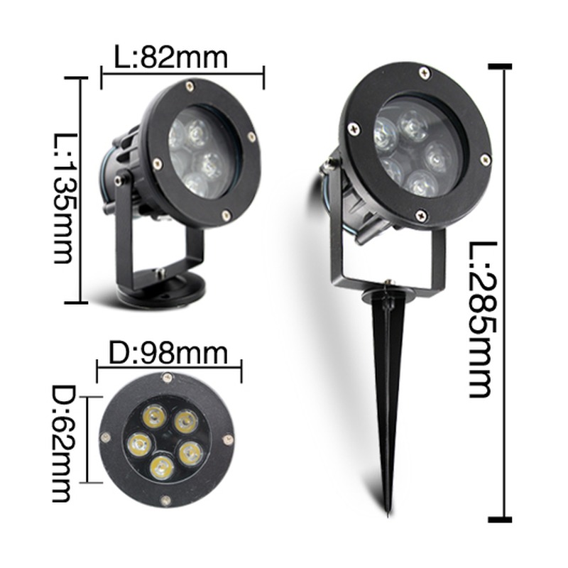 Garden Light DILIGARD D98 90Lm/W AC85-265V