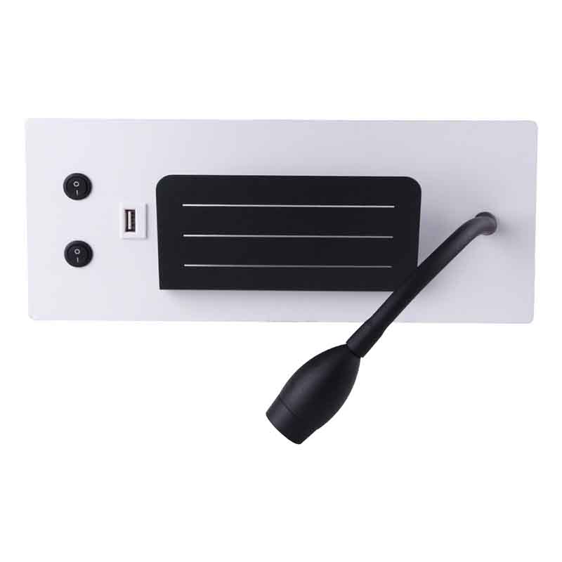 Liseuse DILIBED ALUK01 10W 70Lm/W USB AC85-265V