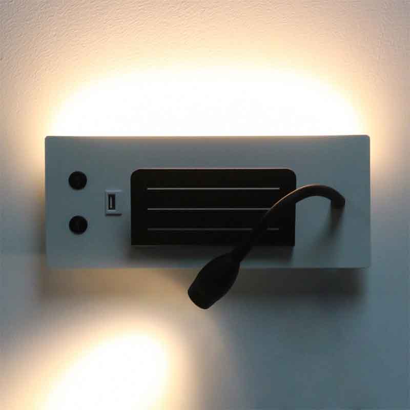 Liseuse DILIBED ALUK01 10W 70Lm/W USB AC85-265V