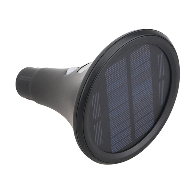 Borne Solaire DILIFAR 1W PIR 6000K 120° IP65 Φ106mm*H618mm 2pcs - image secondaire