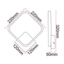 Applique DILICOIL ALS01 10W 90Lm/W AC85-265V - image secondaire