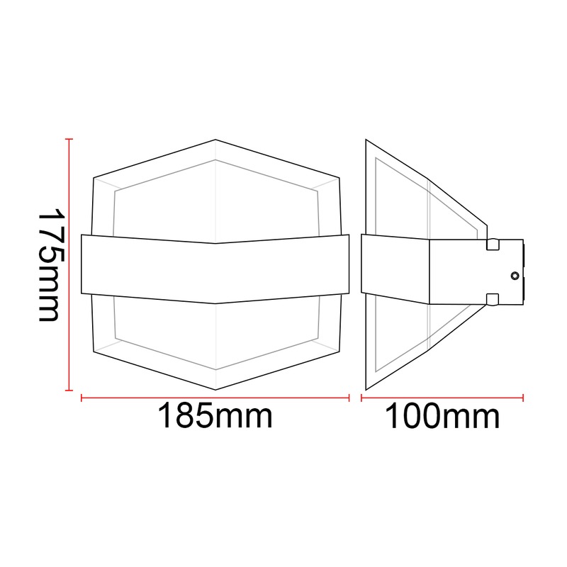 Applique DILICOP G27 12W 80Lm/W AC85-265V - image secondaire
