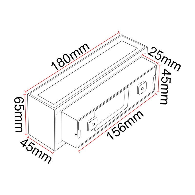 Applique DILIFEEDER 12W 100Lm/W AC85-265V - image secondaire