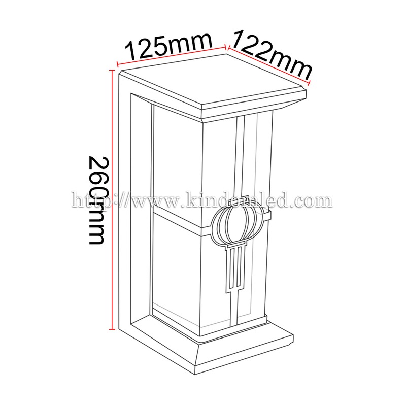 Applique DILIJAP B30 12W 80Lm/W AC85-265V - image secondaire