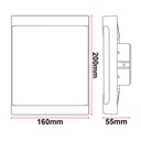 Applique DILIMINO A40 12W 80Lm/W AC85-265V - image secondaire