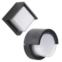 Applique DILIMINO A46 12W IP65 205*125*48MM 80Lm/W AC85-265V (copie) (copie)