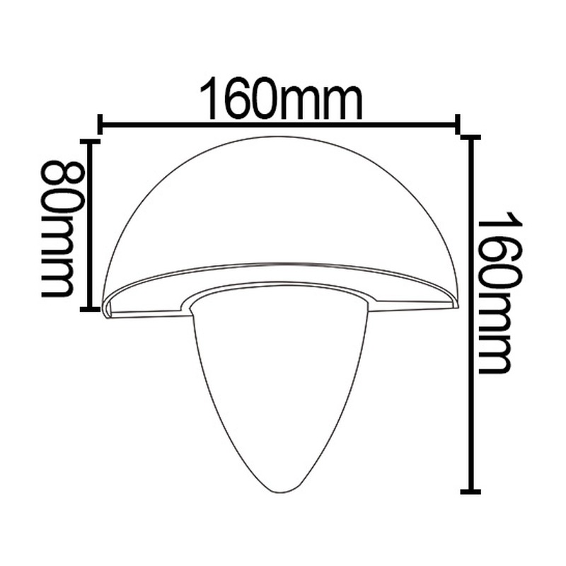 Applique DILIMUSH 5W 110Lm/W AC85-265V - image secondaire