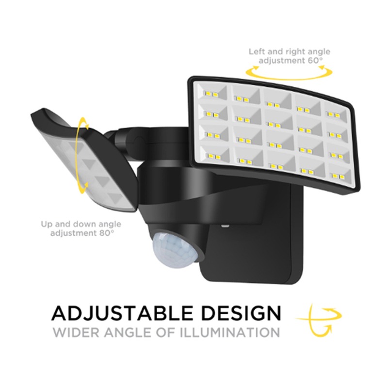 Applique Solaire DILITWIN L04 12W 120Lm/W PIR - image secondaire