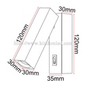 Liseuse DILIBED ALK01 3W 70Lm/W AC85-265V - image secondaire