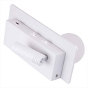 Liseuse DILIBED ALUK05 8W 70Lm/W USB AC85-265V