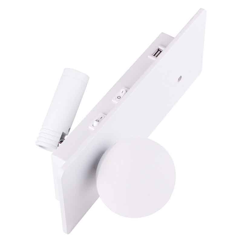 Liseuse DILIBED ALUK05 8W 70Lm/W USB AC85-265V