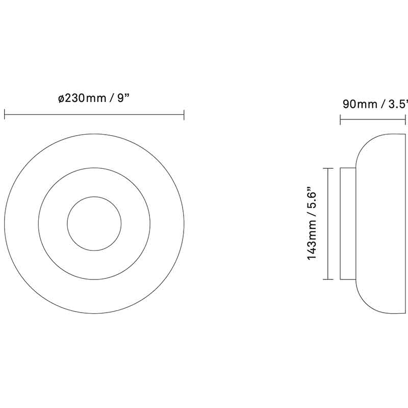 Applique DILISPEAKER 6W 80Lm/W AC85-265V