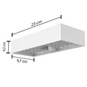 Applique Solaire DILIBRICK 6W 130Lm/W IP65 PIR