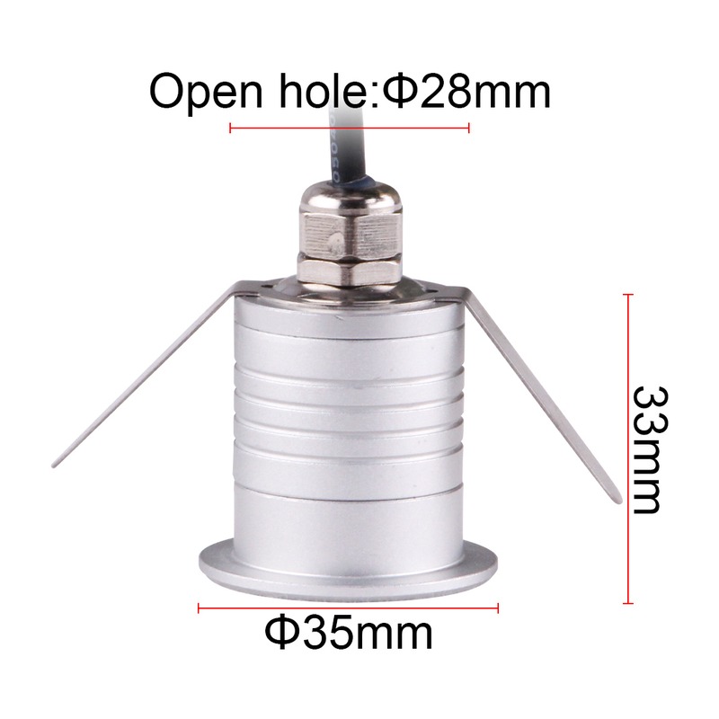 Underground DILIUND DMX04B 1W 100Lm/W DC12-24V KD-DMX04-1WB - image secondaire