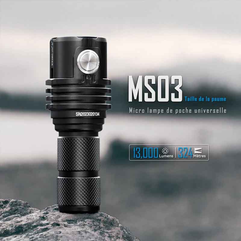Lampe torche Imalent MS03 13000lm