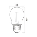 Ampoule LED DILIFIL G45 90Lm/W IP20 Φ45×75mm AC85-265V - 2