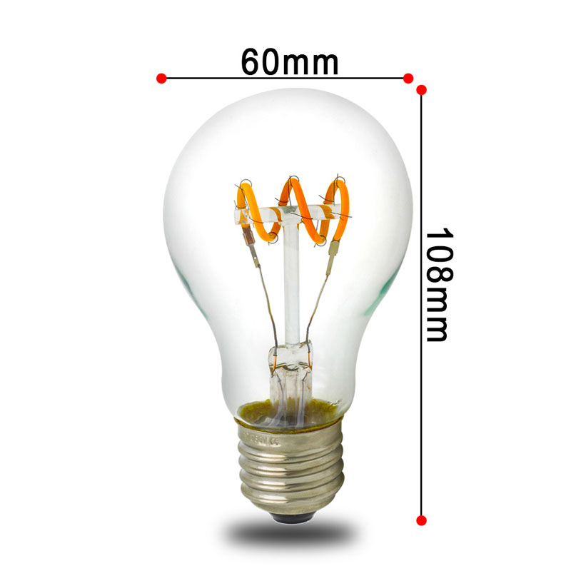 Ampoule LED DILIFIL G60 90Lm/W IP20 Φ60×108mm AC85-265V - 2