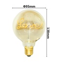 Ampoule LED DILIFIL GLOBE G80 90Lm/W IP20 Φ80×118mm AC85-265V - 5