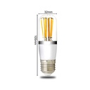 Ampoule LED DILIFIL LB32 MINI Φ32*105mm 90Lm/W IP20