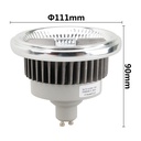 Ampoule LED DILISPOT AR111 WB 100Lm/W Ø111*65mm IP20 - 3