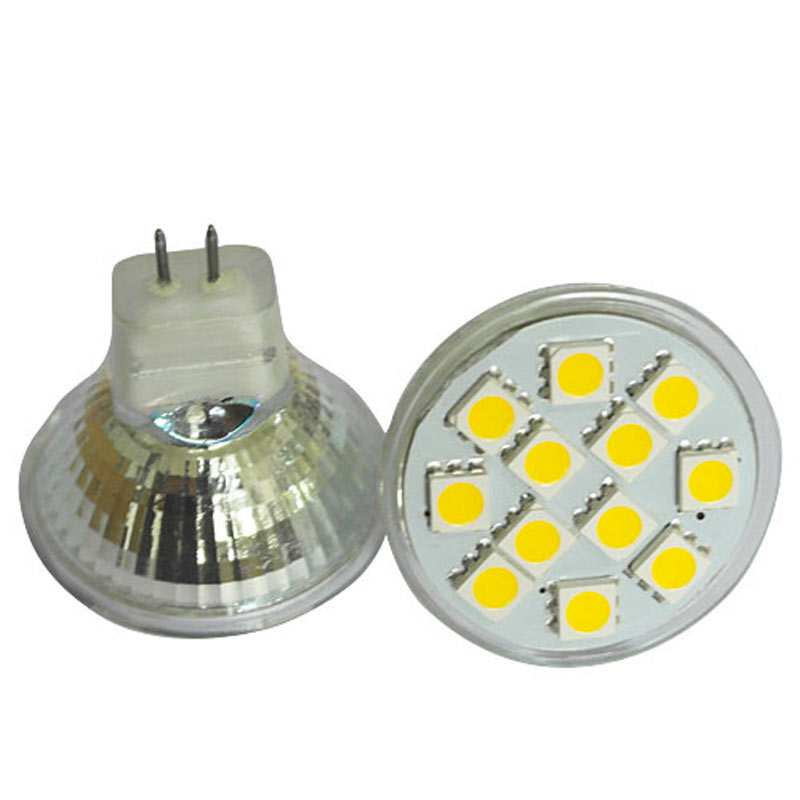 Ampoule LED DILISPOT MR11(G4) S12 100Lm/W Φ35*34mm IP20 DC12V
