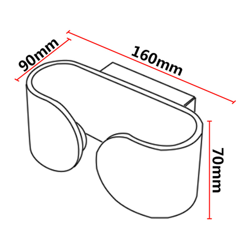 Applique DILIAPPEAL A2R160 6W 80Lm/W AC85-265V - 4