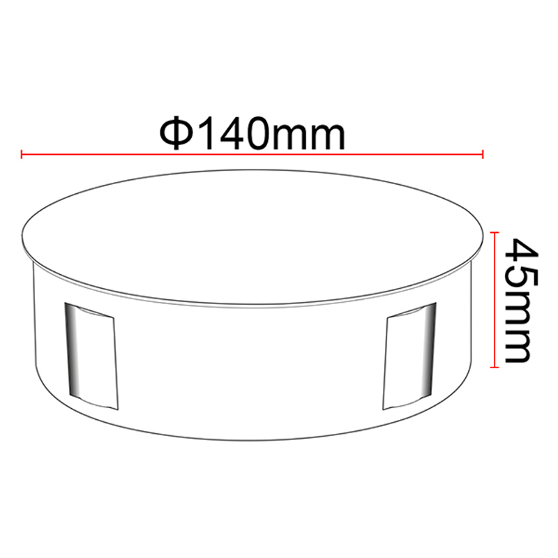 Applique DILIBEAM R 12W 60Lm/W AC85-265V - 4