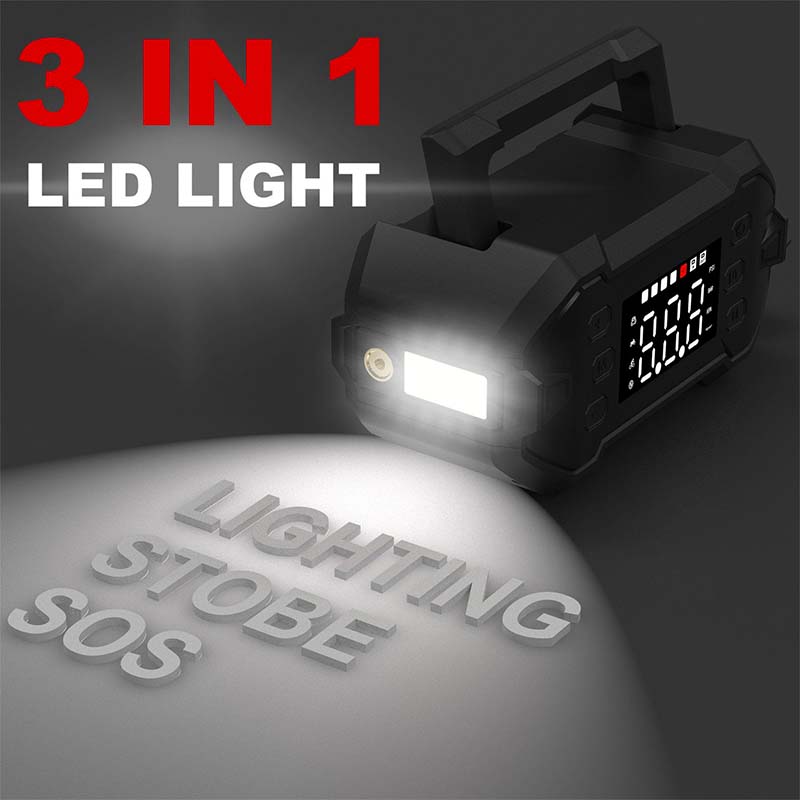 Booster de batterie S-T25 series 4en1 Gonfleur/LED/Chargeur USB DC12V - 2