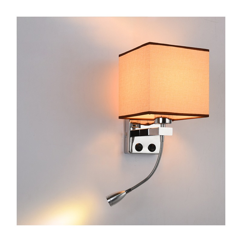 Liseuse DILIBOXLIS ALUK30 E27+1W 70Lm/W USB AC85-265V - image secondaire