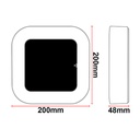 Applique DILIMINO A44 12W 80Lm/W AC85-265V - image secondaire