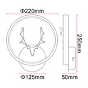 Applique DILICOIL ALR02 10W 90Lm/W AC85-265V - image secondaire