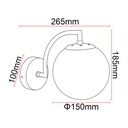 Applique DILIDROP ALH E27 90Lm/W AC85-265V - image secondaire