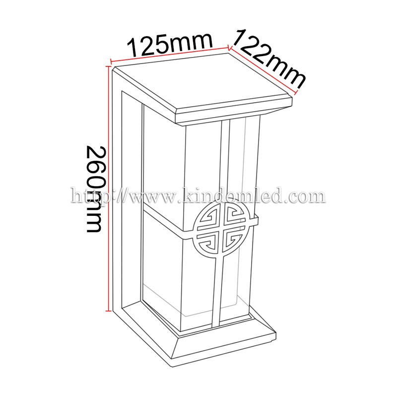 Applique DILIJAP B31 12W 80Lm/W AC85-265V - image secondaire