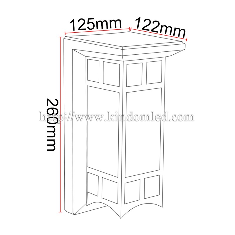 Applique DILIJAP B32 12W 80Lm/W AC85-265V - image secondaire