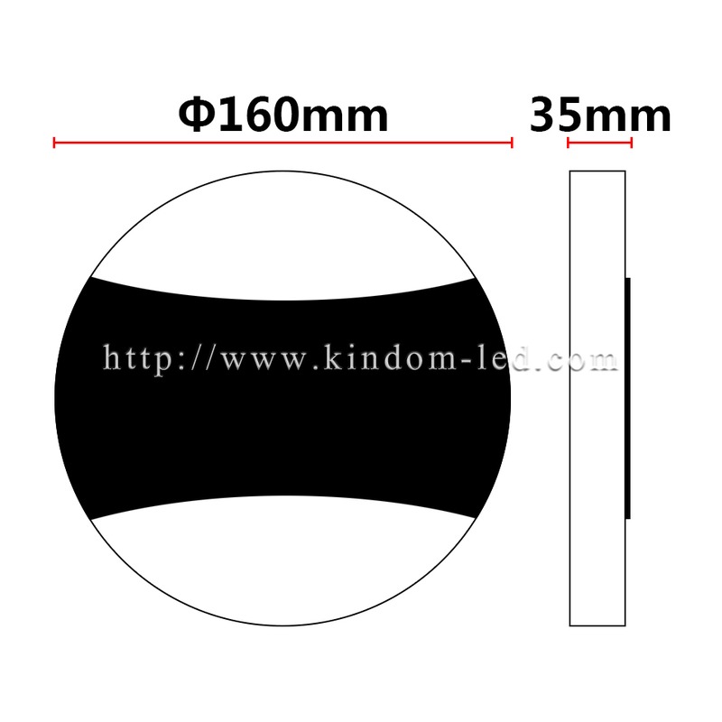 Applique DILIMIDMOON 6W 90Lm/W AC85-265V - image secondaire