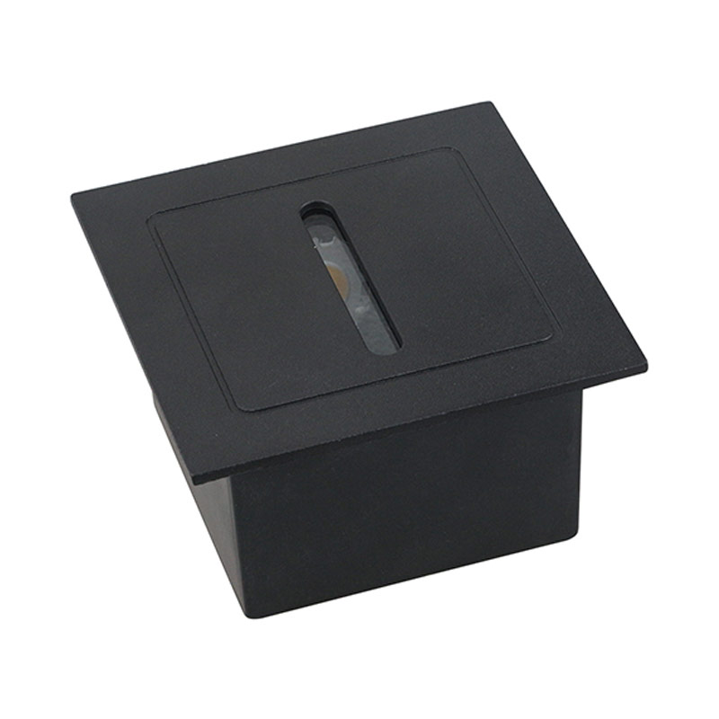 3W Step Light COB Carré 240Lm IP65 84*84*35mm E65*65*40mm AC85-265V 50-60Hz (copie)