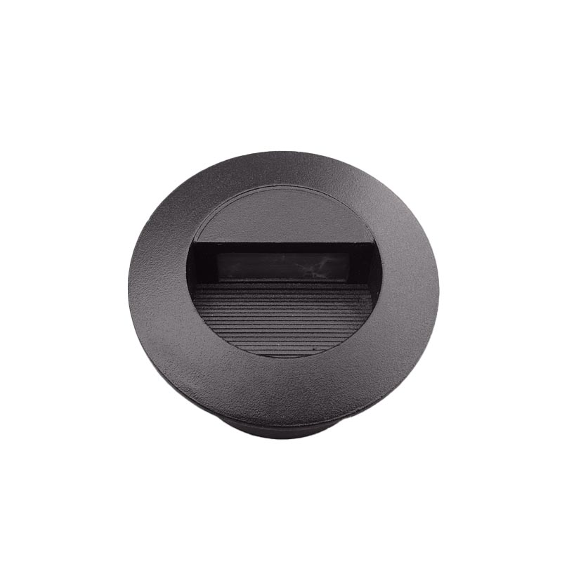 3W Step Light HP 6000K Alu Rond 300Lm IP54 80*50mm E70*50mm AC180-240V 50-60Hz (copie)