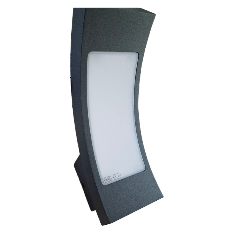 Applique 12W CW NV BB IP54 26x5x12,5cm AC180-240V