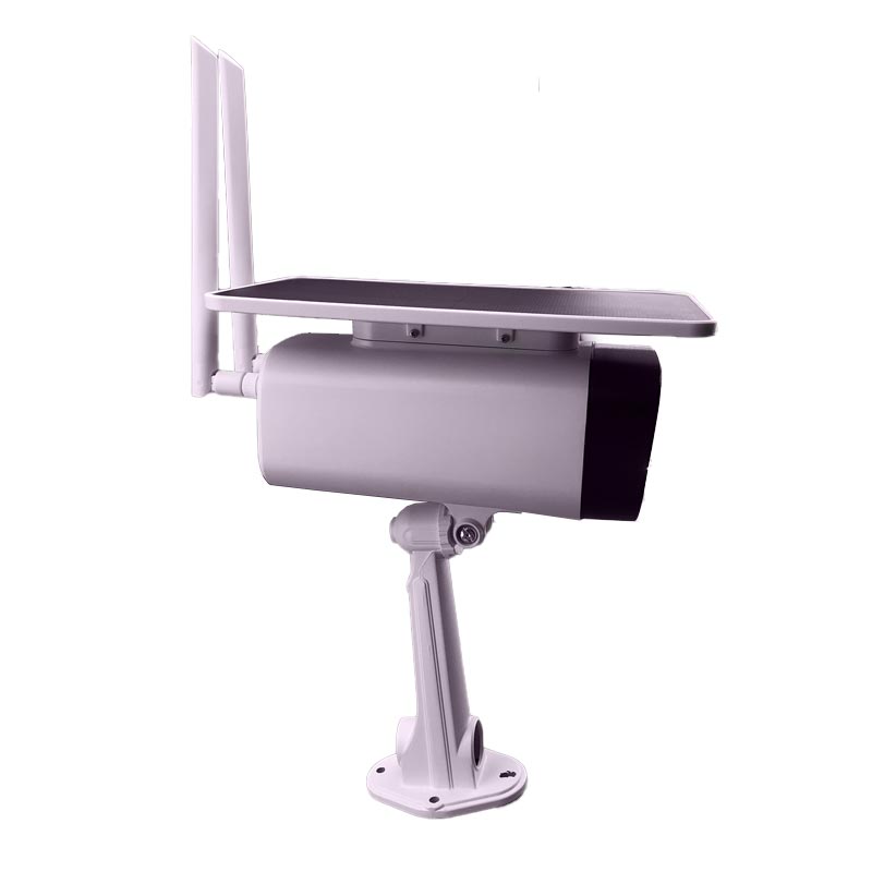 Caméra 4G Solaire 1920P 2.0MP APP Blanc IP66 DL-SC216-4G