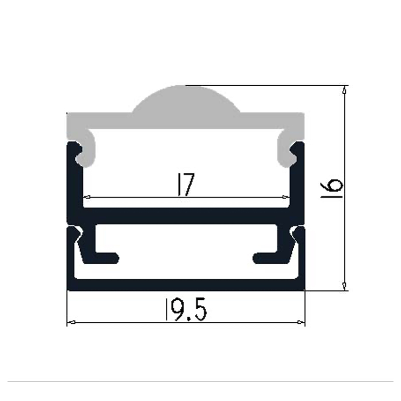 Profilé Alu KD-LSP19.5-20A / KD-LSP19.5-20B (copie) (copie)