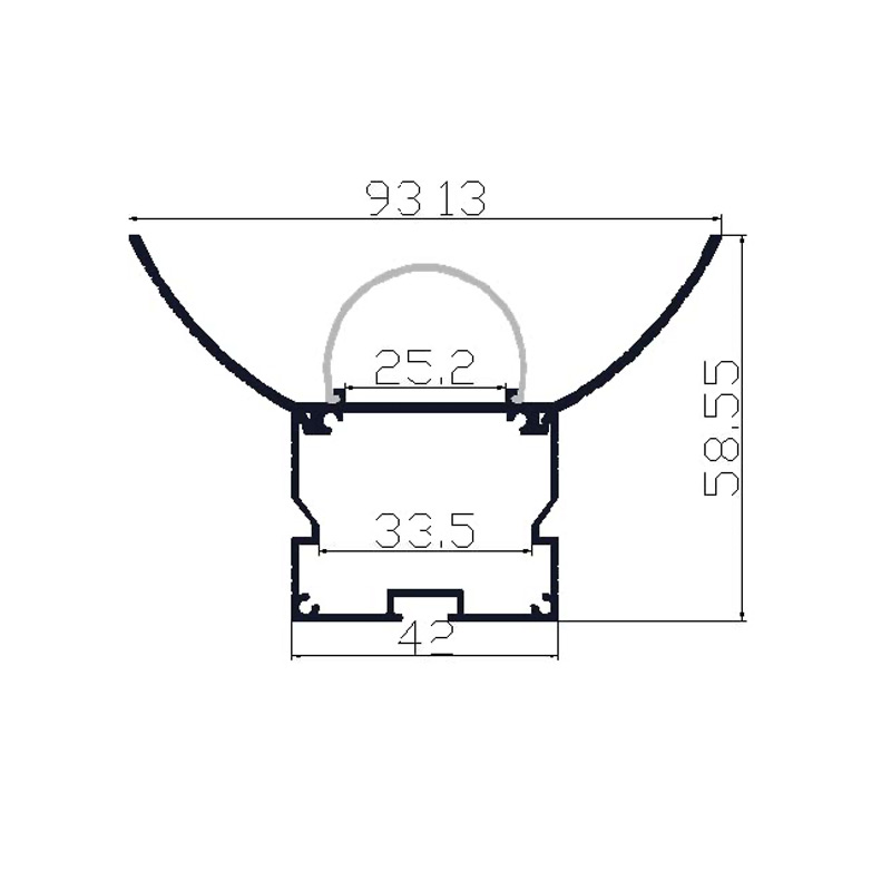 Profilé Alu KD-LSP39-09 (copie) (copie)