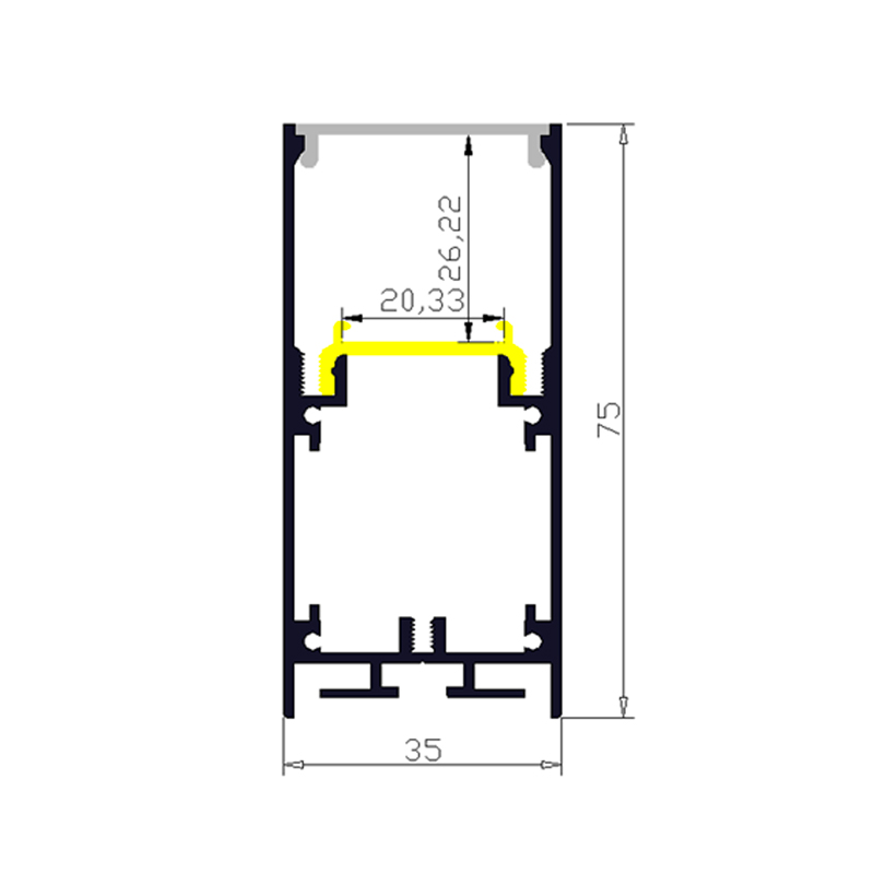 Profilé Alu KD-LSP35-73 (copie) (copie)
