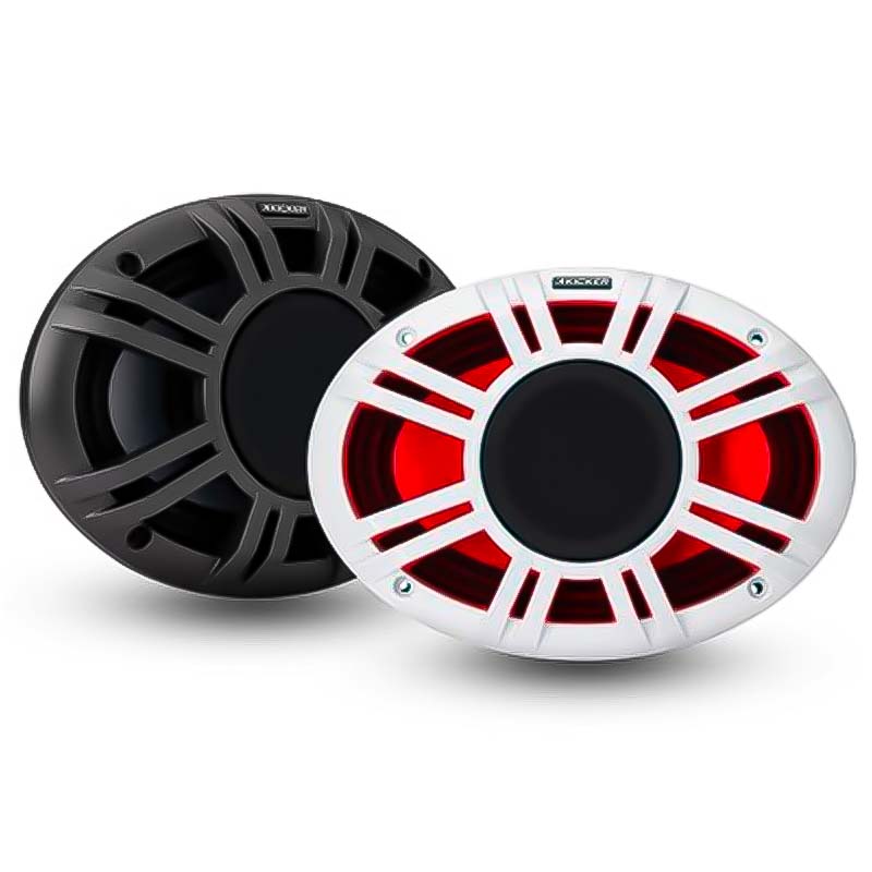 Haut-parleurs marine LED KMXL 500W 200mm 4ohms Kicker 48KMXL84 (copie) (copie)