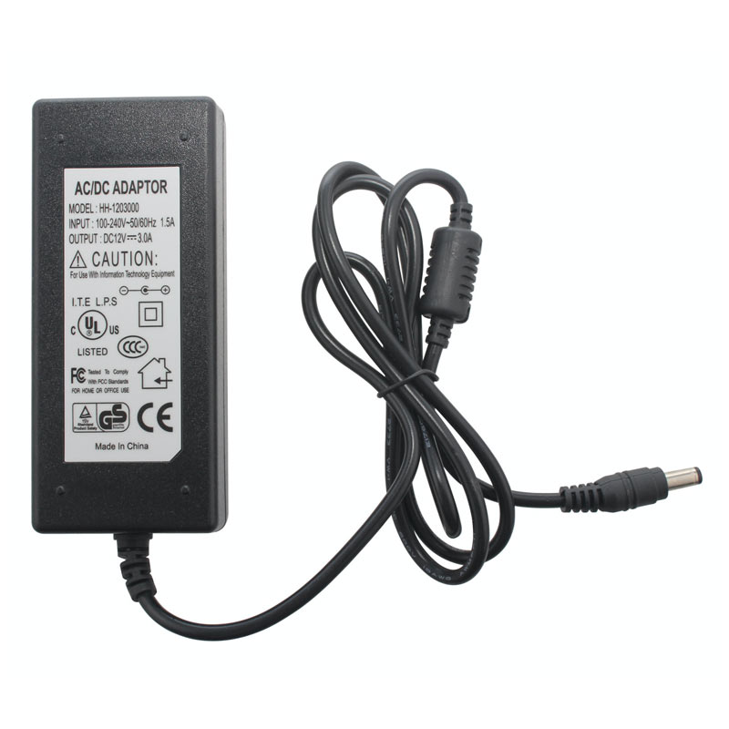 Transformateur DC12V 5A IP20 137*61*35mm AC180-240V 50-60Hz PST-CA03