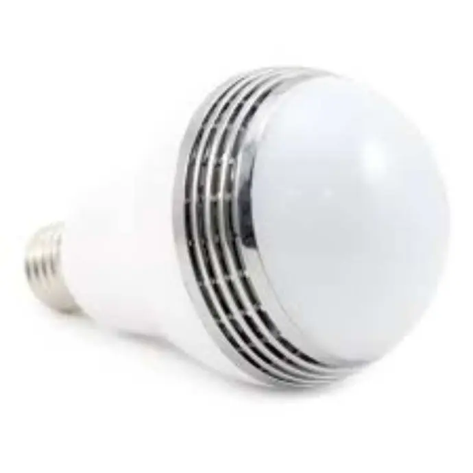 7W E27 SMD RGB Bluetooth Wifi Haut-parleur APP 700Lm IP20 80*145mm AC180-240V 50-60Hz