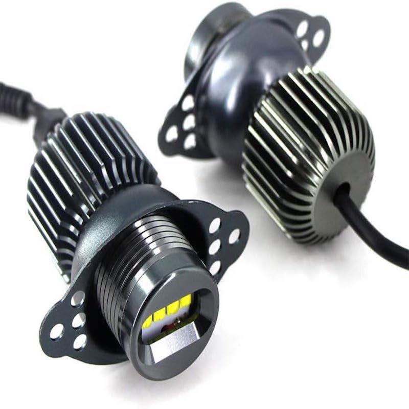 Ampoules LED angel eyes BMW 80W E90 6000K DC12V