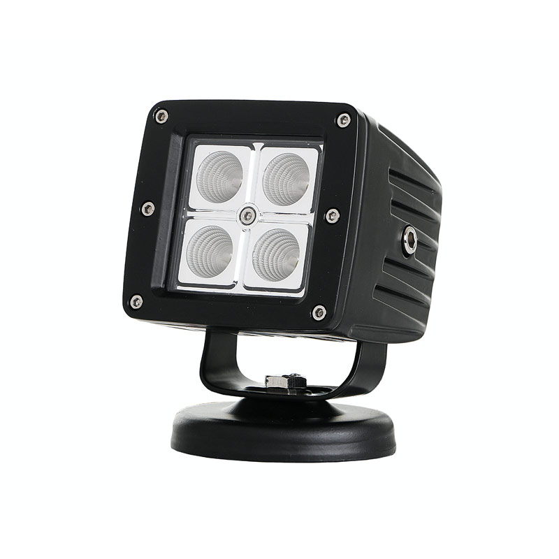 Feux de travail JG-ULB12-F 12W 1200lm IP67 DC9-32V Blanc